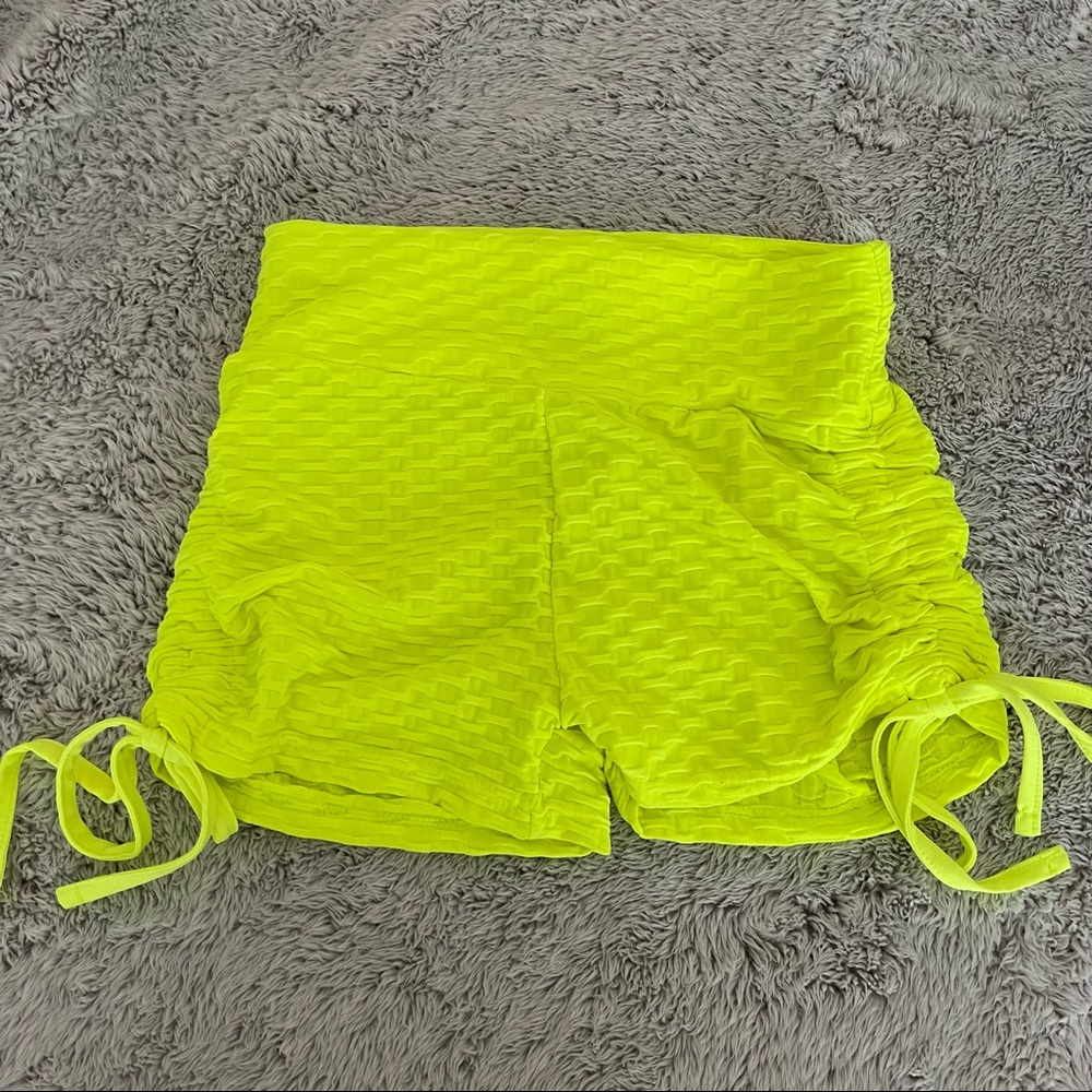 Scrunch Booty Tie Side Shorts